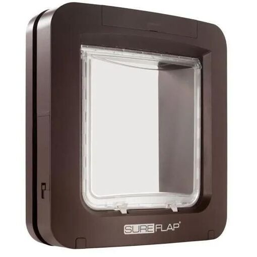 Sureflap Grande Chatiere A Puce Électronique Marron - 2