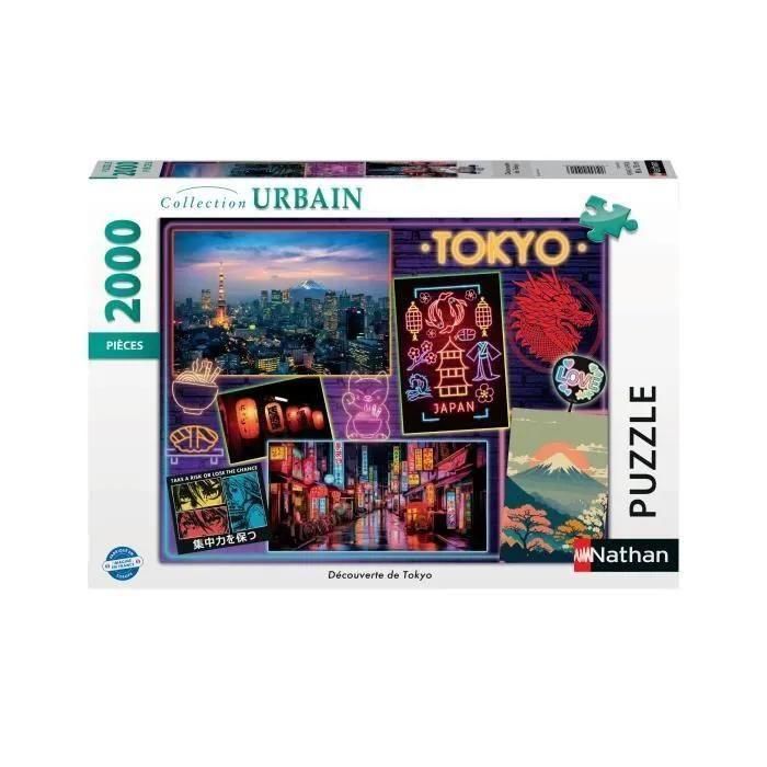 Puzzle N Pz D�couverte Tokyo 2000p