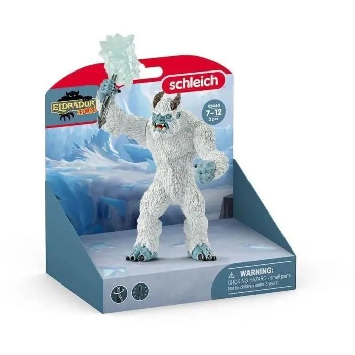 Monstre De Glace Avec Arme - Schleich - 42448 - A Partir De 7 Ans - 2