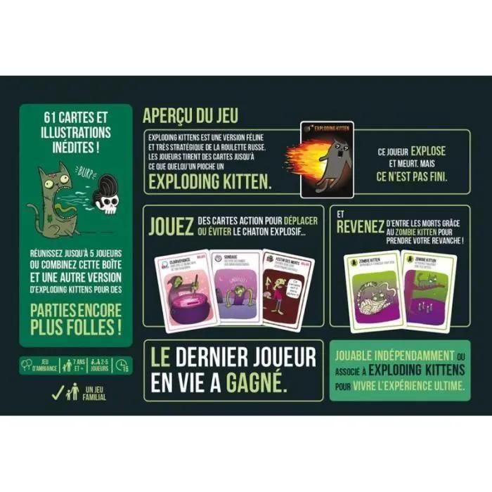 Zombie Kittens E- Exploding Kittens - 3