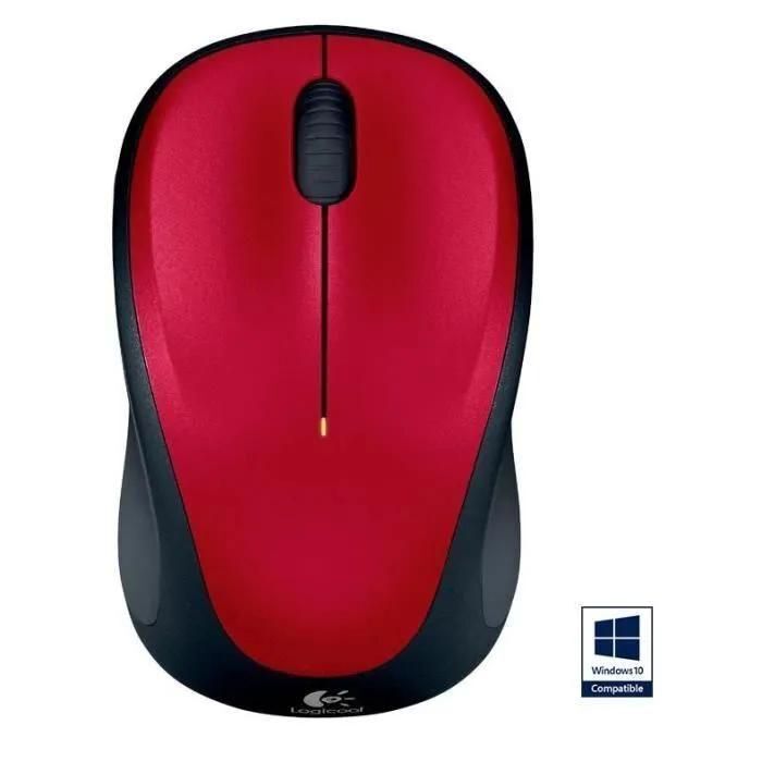 Logitech M235 - Souris - optique - sans fil - 2.4 GHz - r�cepteur sans fil ...