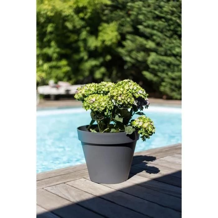 Pot Rond Toscane 23 L - Anthracite - 3