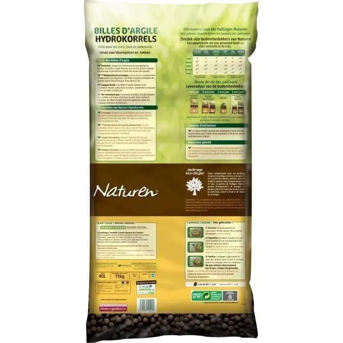 NATUREN Billes d'Argile - 40L - 2