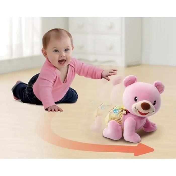 Vtech Baby Ourson, 1, 2, 3 Suis-Moi Rose - 2