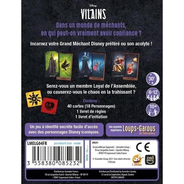 Asmodee Loups Garous Disney Vilains - 2