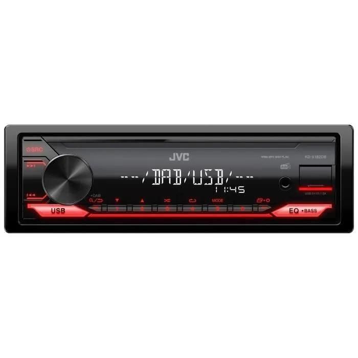 JVC KD-X182DB - Automobile - r�cepteur num�rique - int�gr�e dans le tableau... - 2