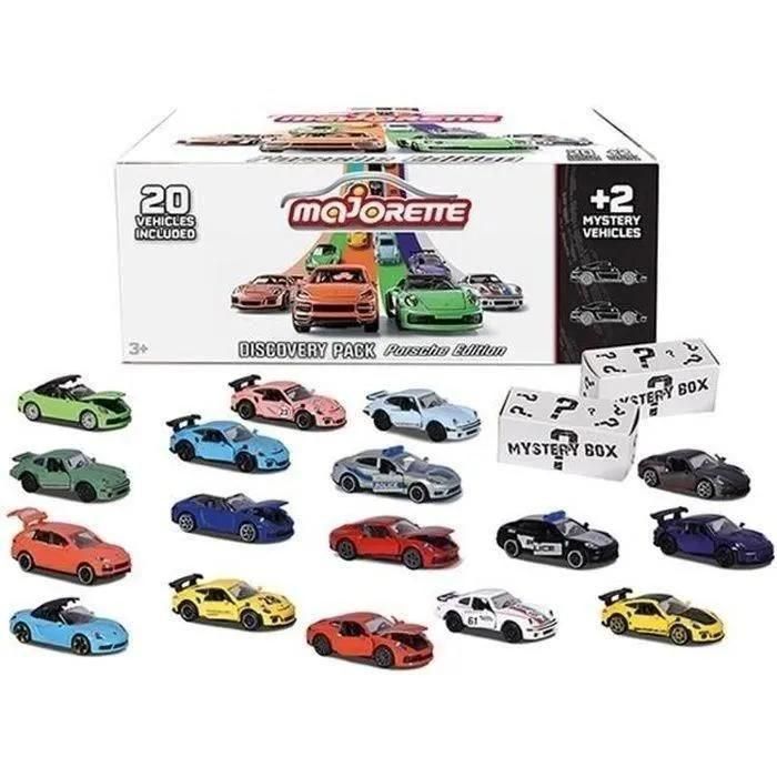 Gamme Majorette Majo Porsche Discovery Pack 20+2