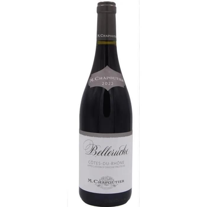 Maison Chapoutier Cuve Belleruche 2023 Ctes-Du-Rhne - Vin Rouge De La Va...