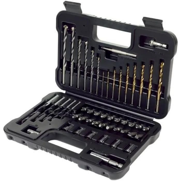 BLACK & DECKER Coffret per�age-vissage 50 pces