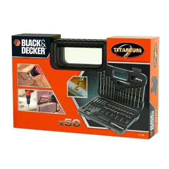 BLACK & DECKER Coffret per�age-vissage 50 pces - 2