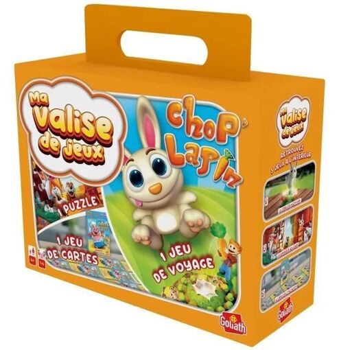 Valisette Multi-Jeux Chop' Lapin - 4