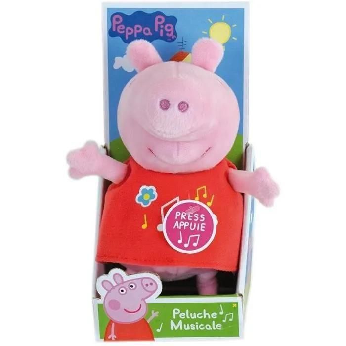 Jemini Peppa Pig - Peluche Musicale 20 Cm - 4
