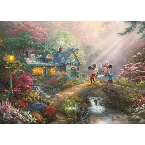 Puzzles Disney, Mickey & Minnie, 500 Pcs - 4