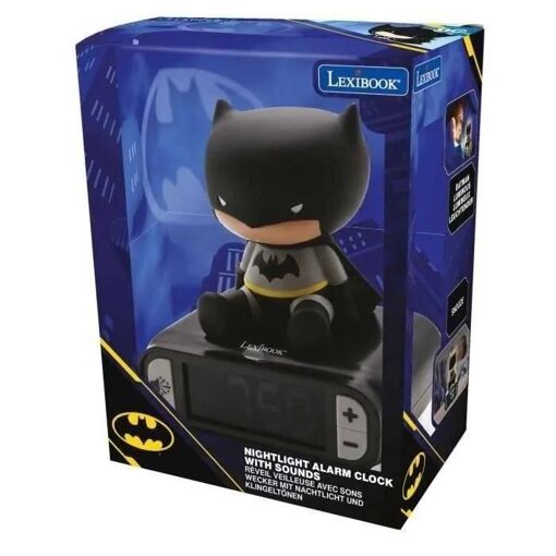 Lexibook - Batman - Digital 3d Alarm Clock (Rl800bat) - 3