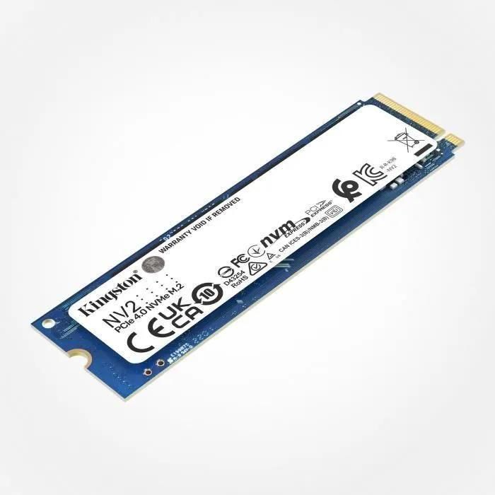 Kingston NV2 - SSD - 2 To - interne - M.2 2280 - PCIe 4.0 x4 (NVMe) - pour ... - 2