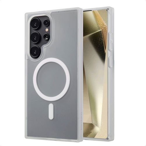 Imoshion Coque Color Guard Avec Magsafe Samsung Galaxy S24 Ultra Blanc