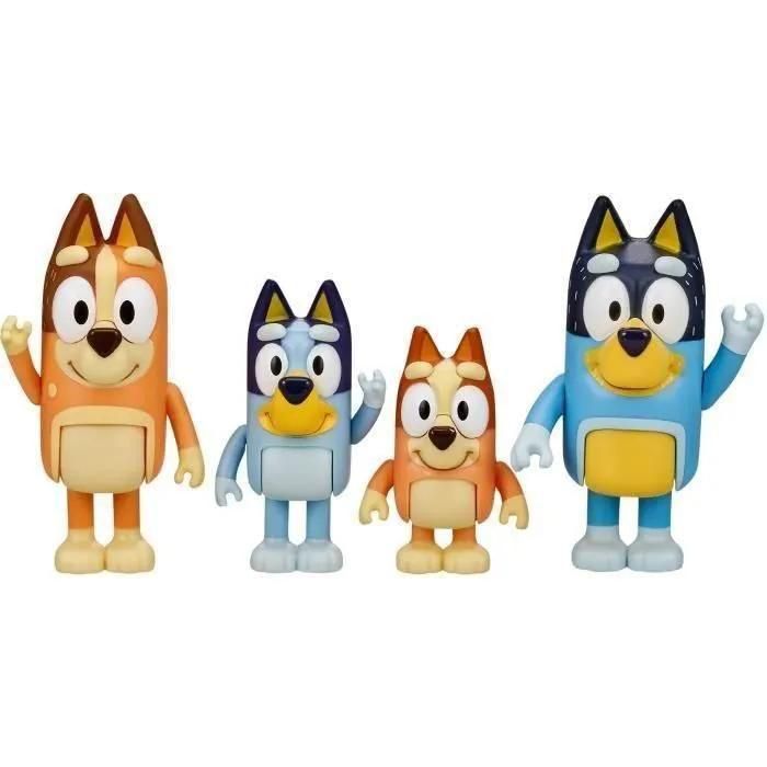 Moose Toys La Famille De Bluey X4 Fig