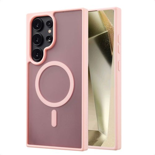 Imoshion Coque Color Guard Avec Magsafe Samsung Galaxy S24 Ultra Rose Clair