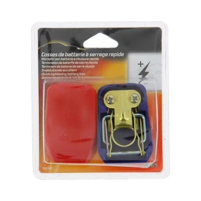 Cartec 2 Cosses Batterie � Serrage Rapide - 2