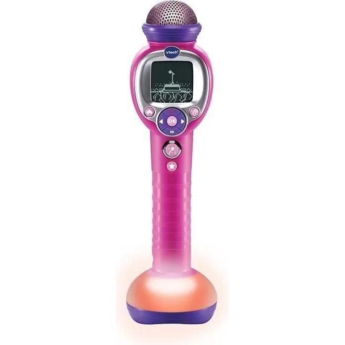 Micro Karaok� Enfant Vtech Kidi Super Star Moov' Rose - 6 Ans Et +