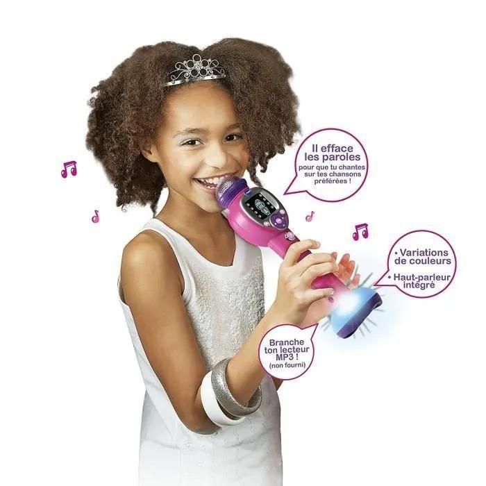 Micro Karaok� Enfant Vtech Kidi Super Star Moov' Rose - 6 Ans Et + - 2