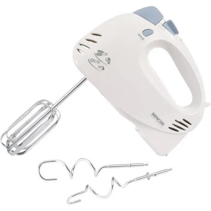 Batteur a main - SENCOR - SHM 5203-EUE3 - 400 W - 5 vitesses et Turbo pulse...