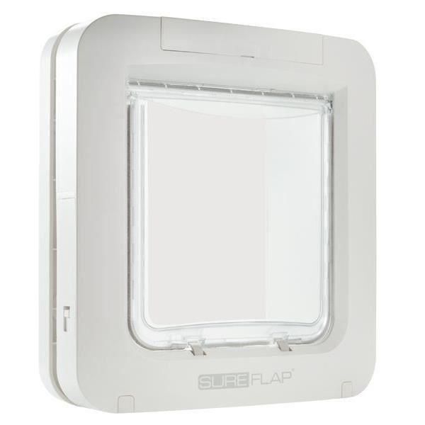 Sureflap Grande Chatiere A Puce �lectronique Blanc