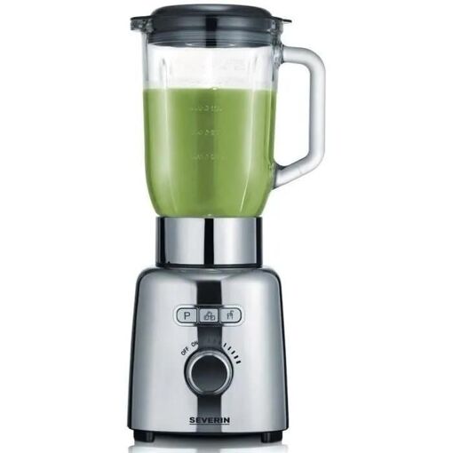 SEVERIN SM 3710 - Bol mixeur blender - 1.5 litres - 1 kWatt - noir/inox pol... - 4
