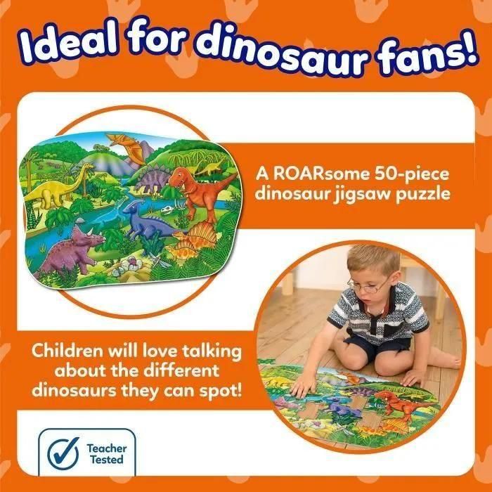 Orchard Toys - Orch256 - Puzzle Classique - Grands Dinosaures - 3