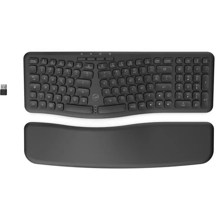 Mobility Lab Clavier Sans Fil Ergonomique (Noir)
