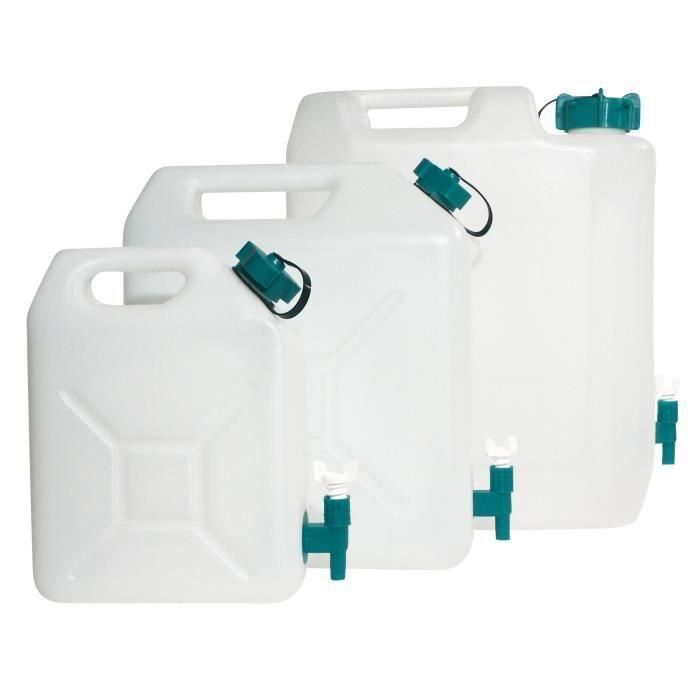 Jerrycan Extra-Fort Avec Robinet Eau Propre 5 Litres