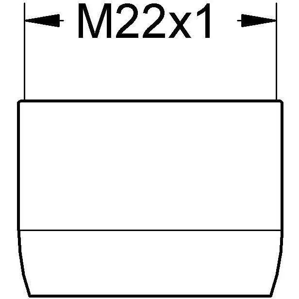 Mousseur M 22 x 1 M GROHE - 2