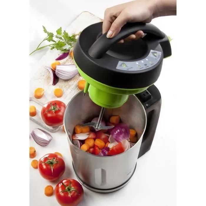 DOMO Trenta DO498BL - Soupire - 1.6 litres - 1 kWatt - 4