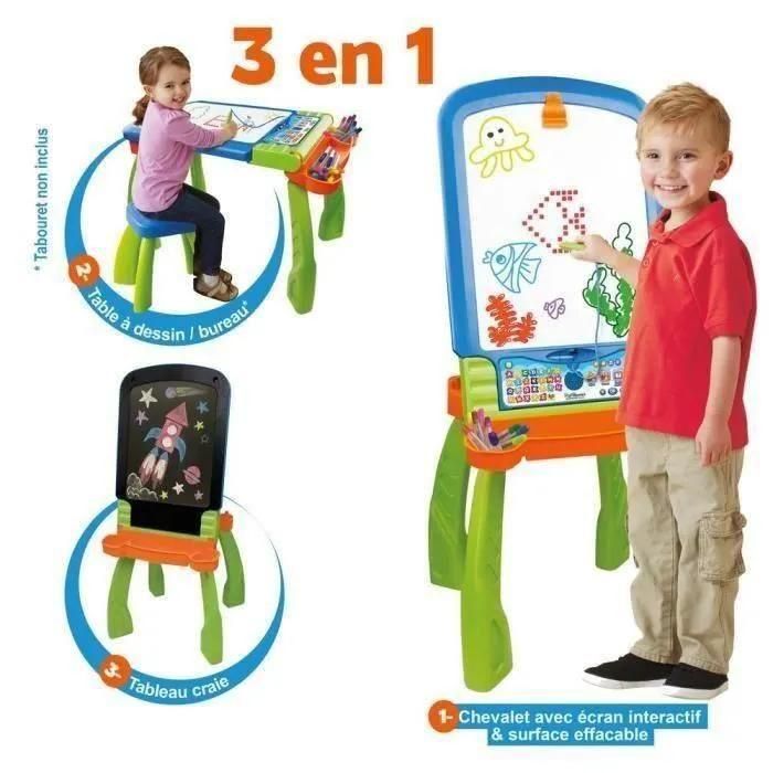 Art Magi Chevalet Interactif 3 En 1 Mixte - 2