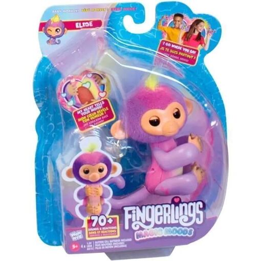 Fingerlings Magic Moods Elise - Figurine Interactive � Accrocher Au Doigt