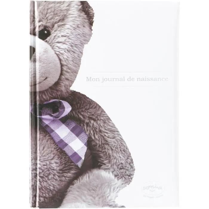 Mon Journal De Naissance Ourson 40 Pages Illustrees