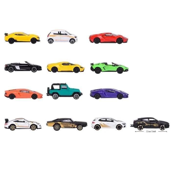 Voitures Majorette - Coffret 13 V�hicules En M�tal 1:64�me - 2