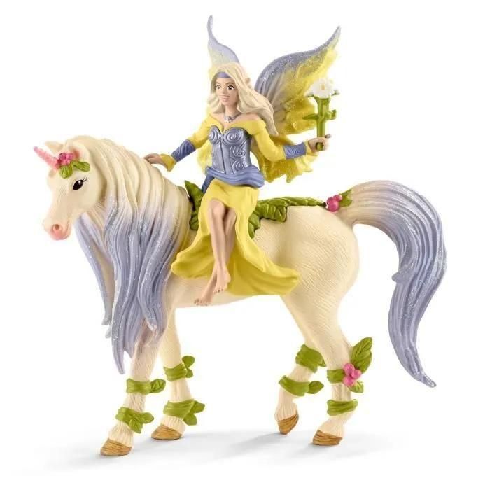 Bayala F�e Sera Avec La Licorne Aux Fleurs