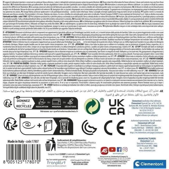 Clementoni Panier Sensoriel Clemmy - 15 Pi�ces - 3