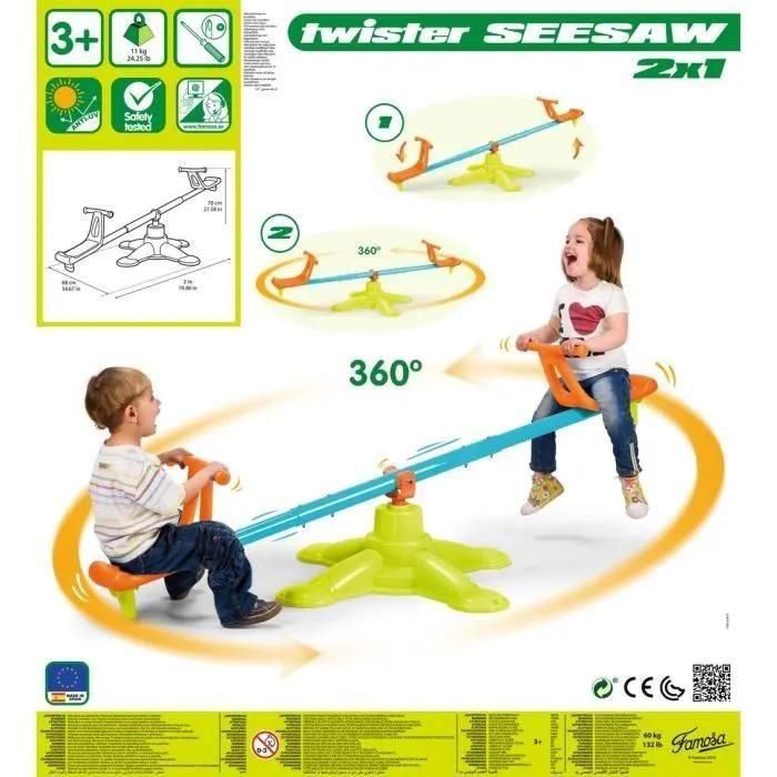 Seesaw Feber - Balan�oire � Bascule 2x1 � 360� - 4
