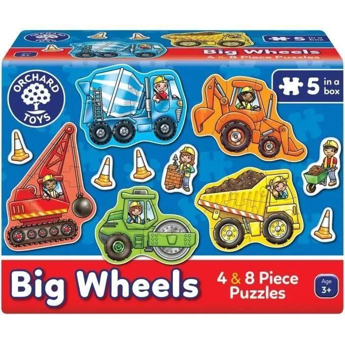 Big Wheels Puzzles