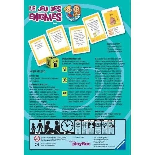 Jeux Le Jeu Des Enigmes Des Incollables - 3