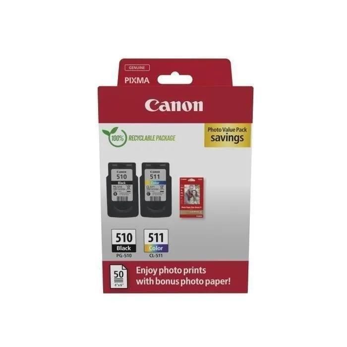 Canon PG-510 / CL-511 Photo Value Pack - 2