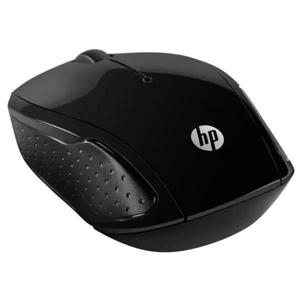 HP 200 - Souris - droitiers et gauchers - optique - sans fil - 2.4 GHz - r�... - 3