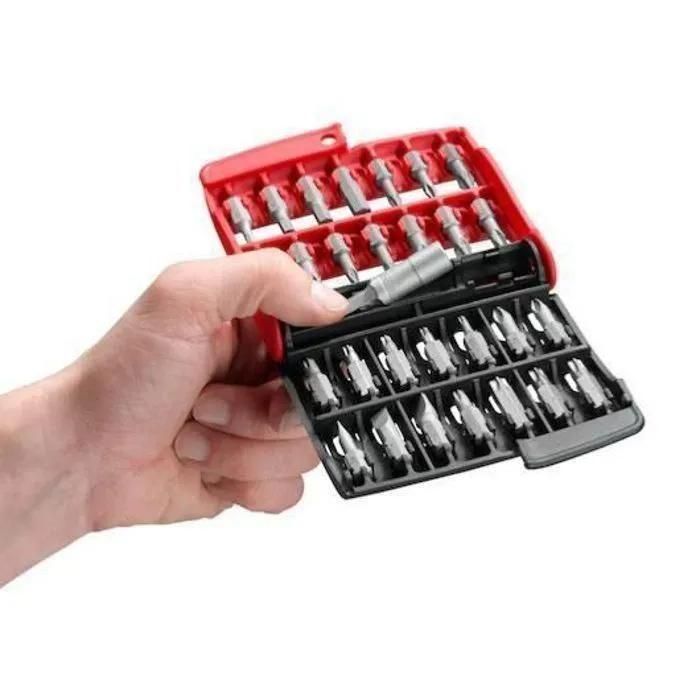 Jeu de 28 embouts de vissage FACOM E.120PB avec fente/PH/PZ/TORX/6 pans - 3