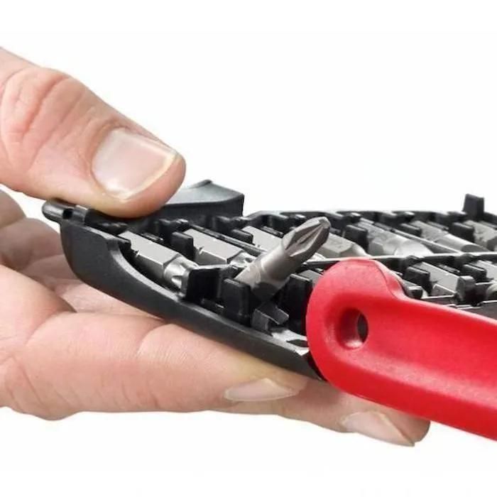 Jeu de 28 embouts de vissage FACOM E.120PB avec fente/PH/PZ/TORX/6 pans - 4