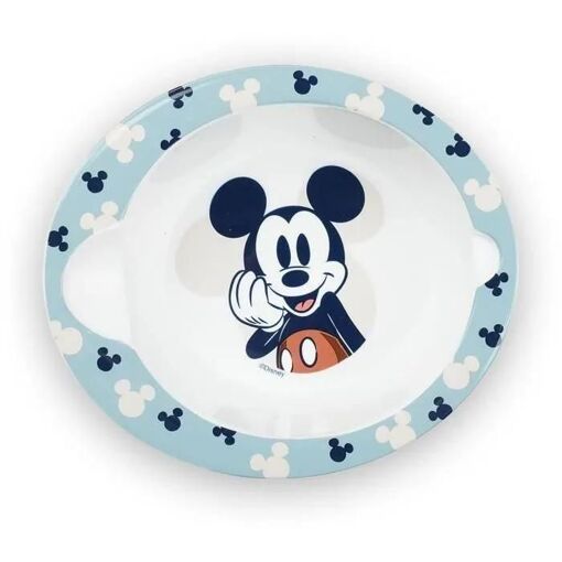 Set Repas Micro-Onde Bol + Cuillere Mickey