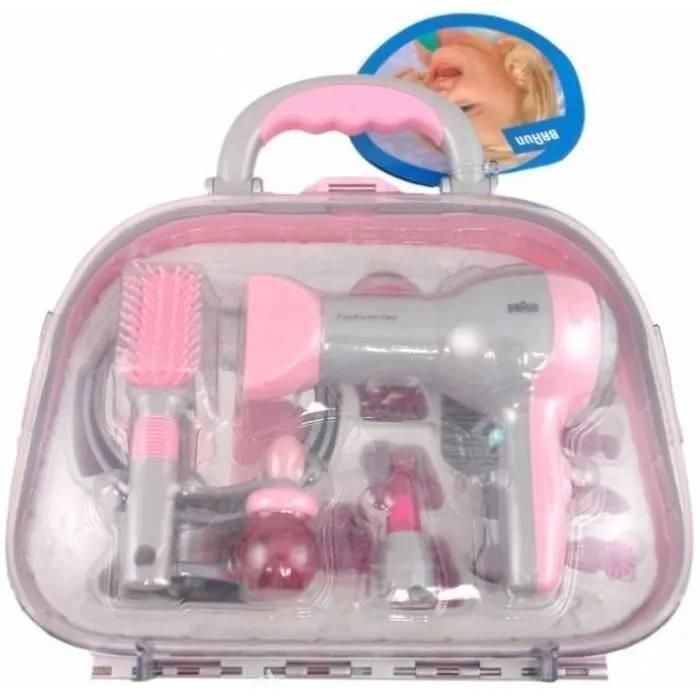 Theo Klein - Trousse De Coiffure Avec S�che-Cheveux Braun - 4