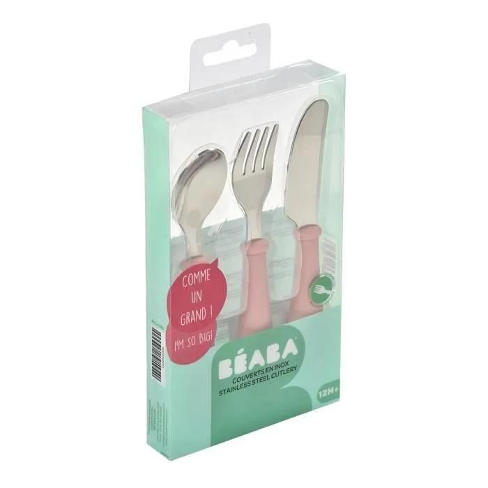 Set De 3 Couverts Inox - Old Pink - 4