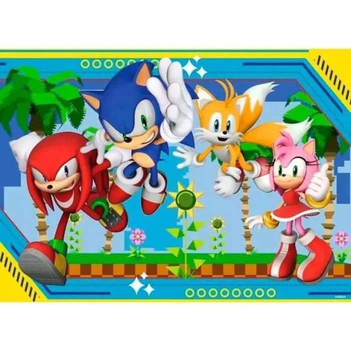 Puzzle Pices Xxl - La Team Sonic - Puzzle 100 Pices - 2